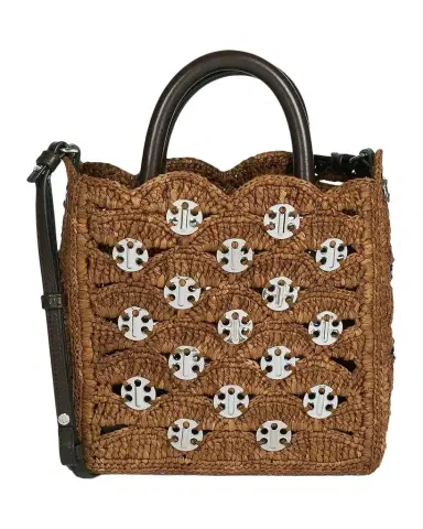 Rabanne Sac a Main Raffia Tote Bag | Thumbnail 1 Rabanne Sac a Main Raffia Tote Bag | Thumbnail 1