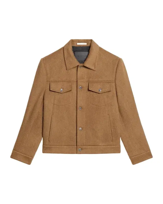 Helmut Lang Men's Wool Trucker Jacket