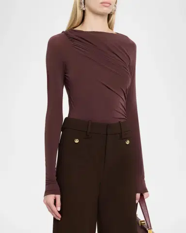 Frame The Draped Top | Thumbnail 4 Frame The Draped Top | Thumbnail 4