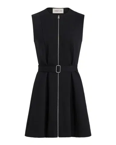 DEREK LAM 10 CROSBY Deeda Ponte Zip-Front Mini Dress | Thumbnail 1
