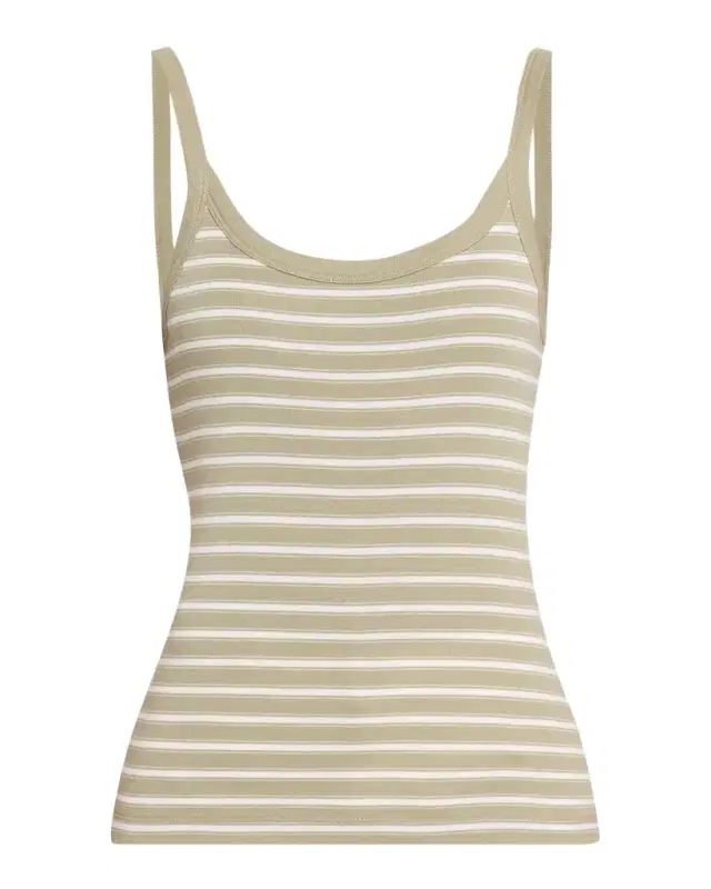 Vince Striped Tank Top