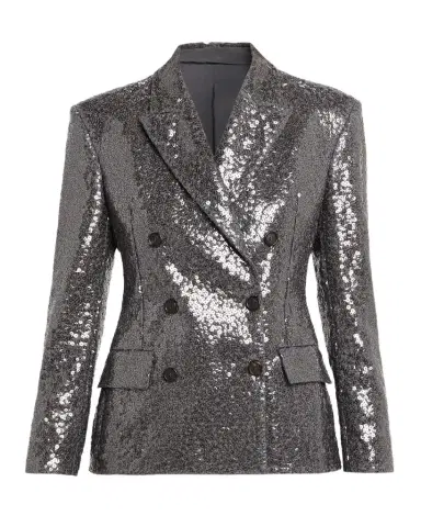 Brunello Cucinelli Sequin Embellished Suit-Type Jacket | Thumbnail 1 Brunello Cucinelli Sequin Embellished Suit-Type Jacket | Thumbnail 1