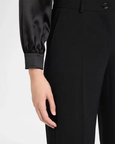 Dolce & Gabbana Micro Canette Straight-Leg Trousers | Thumbnail 5 Dolce & Gabbana Micro Canette Straight-Leg Trousers | Thumbnail 5