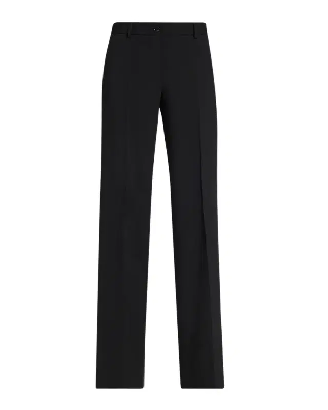 Dolce & Gabbana Micro Canette Straight-Leg Trousers