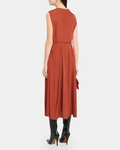 Theory Draped Parachute Dress | Thumbnail 3