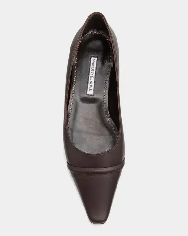 Manolo Blahnik Continu Leather Flats | Thumbnail 6 Manolo Blahnik Continu Leather Flats | Thumbnail 6