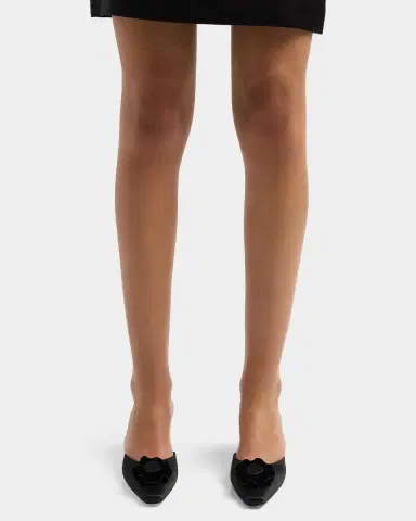 Manolo Blahnik Caulon 50MM Satin Velvet-Trimmed Mules | Thumbnail 2 Manolo Blahnik Caulon 50MM Satin Velvet-Trimmed Mules | Thumbnail 2