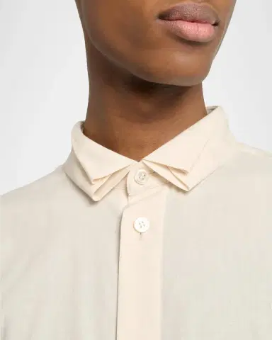 Homme Plissé Issey Miyake Men's Pleated-Collar Dress Shirt | Thumbnail 5 Homme Plissé Issey Miyake Men's Pleated-Collar Dress Shirt | Thumbnail 5