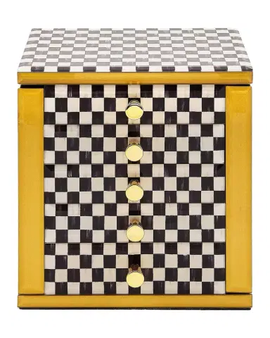 MacKenzie-Childs Courtly Check Jewelry Armoire | Thumbnail 1