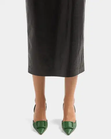 Manolo Blahnik Maysli 70MM Slingback Pumps | Thumbnail 2