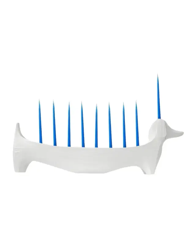Jonathan Adler Dachshund Stoneware Menorah