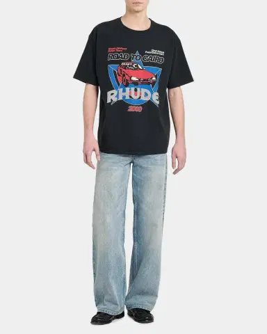 Rhude Men's Road To Cairo Graphic T-Shirt | Thumbnail 2 Rhude Men's Road To Cairo Graphic T-Shirt | Thumbnail 2