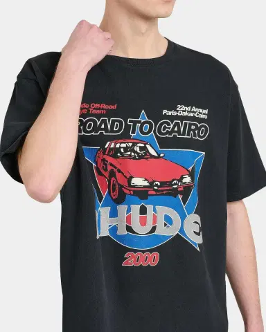 Rhude Men's Road To Cairo Graphic T-Shirt | Thumbnail 5 Rhude Men's Road To Cairo Graphic T-Shirt | Thumbnail 5