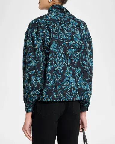 Ulla Johnson Pastel Long-Sleeve Cotton Blouse | Thumbnail 3