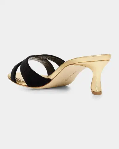 Manolo Blahnik Callydramu 50MM Slanted-Heel Sandals | Thumbnail 4 Manolo Blahnik Callydramu 50MM Slanted-Heel Sandals | Thumbnail 4