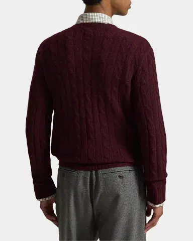 Polo Ralph Lauren Cable-Knit Cashmere Sweater | Thumbnail 3