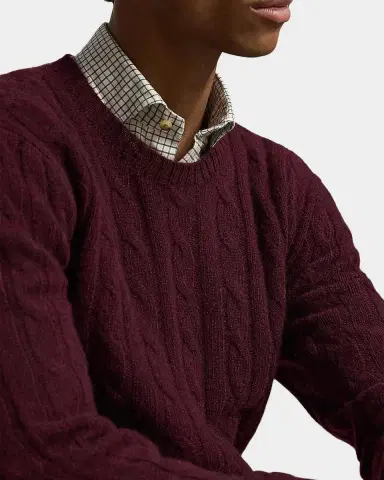 Polo Ralph Lauren Cable-Knit Cashmere Sweater | Thumbnail 6