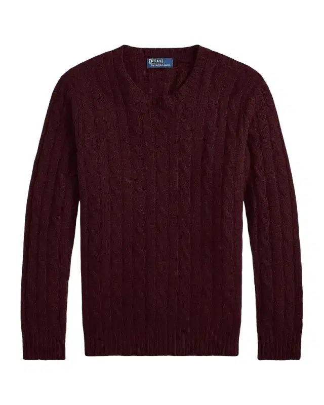 Polo Ralph Lauren Cable-Knit Cashmere Sweater