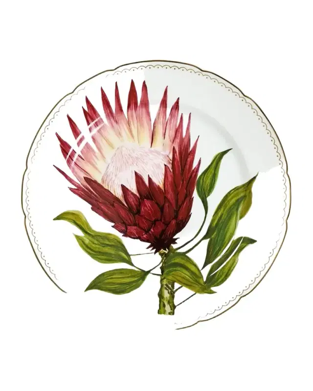 Tania Bulhoes Botanica Porcelain Dinner Plate
