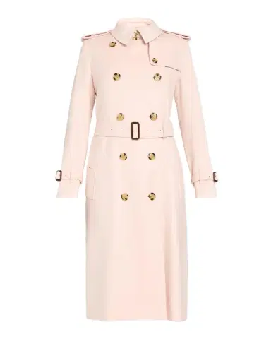 Burberry Kensington Double-Breasted Trench Coat in Brushed Cashmere | Thumbnail 1 Burberry Kensington Double-Breasted Trench Coat in Brushed Cashmere | Thumbnail 1