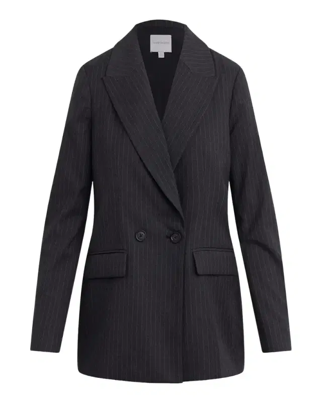 Favorite Daughter The Suits You Pinstripe Blazer