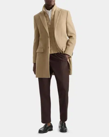 Mackage Men's Skai-SLB 3-in-1 Wool Overcoat with Removable Down Liner | Thumbnail 2 Mackage Men's Skai-SLB 3-in-1 Wool Overcoat with Removable Down Liner | Thumbnail 2