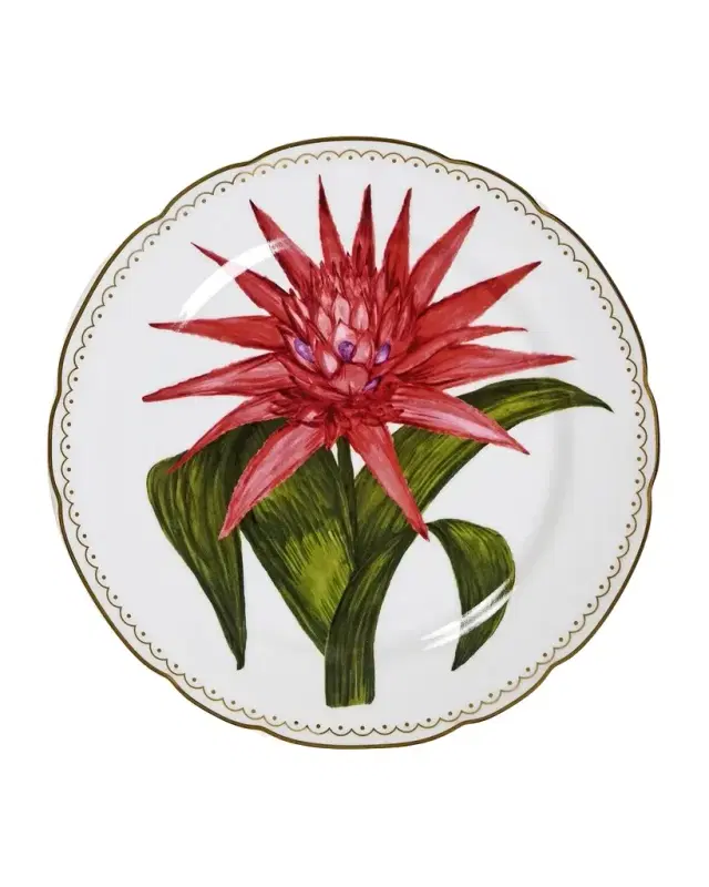 Tania Bulhoes Botanica Porcelain Dessert Plate