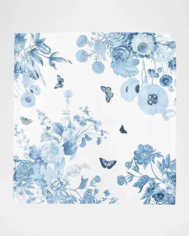 Juliska Field of Flowers Chambray Napkins, Set of 4 | Thumbnail 3