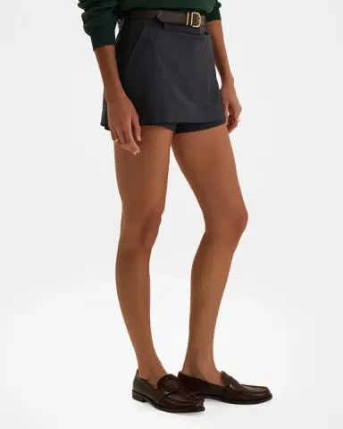 Favorite Daughter The Spencer Pinstriped Skort | Thumbnail 4 Favorite Daughter The Spencer Pinstriped Skort | Thumbnail 4