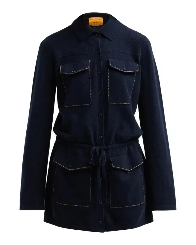 Industry Cashmere Drawstring Mini Dress