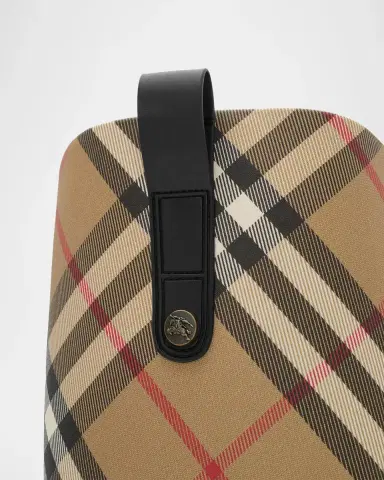 Burberry Cavalier Rubber Check Knee-High Rain Boots | Thumbnail 2 Burberry Cavalier Rubber Check Knee-High Rain Boots | Thumbnail 2