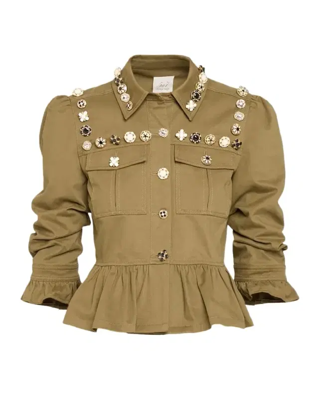 Cinq à Sept Mixed Buttons Delanie Jacket