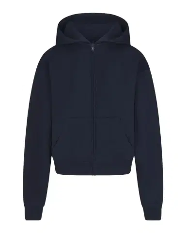 Skims Classic Zip-Up Cotton Fleece Hoodie | Thumbnail 1 Skims Classic Zip-Up Cotton Fleece Hoodie | Thumbnail 1