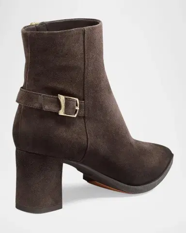 Santoni 60mm Suede Ankle Boots | Thumbnail 3 Santoni 60mm Suede Ankle Boots | Thumbnail 3