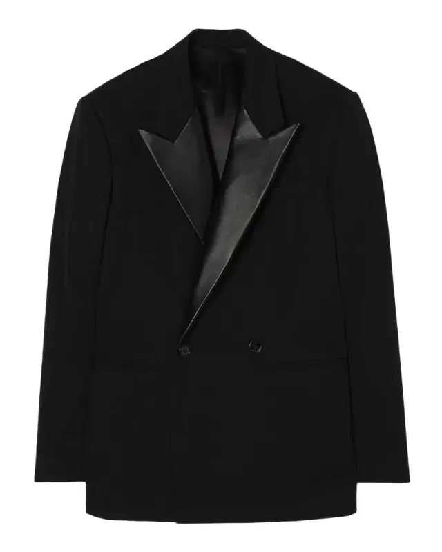 Burberry Men's Slim Fit Wool Satin-Lapel Tuxedo Jacket