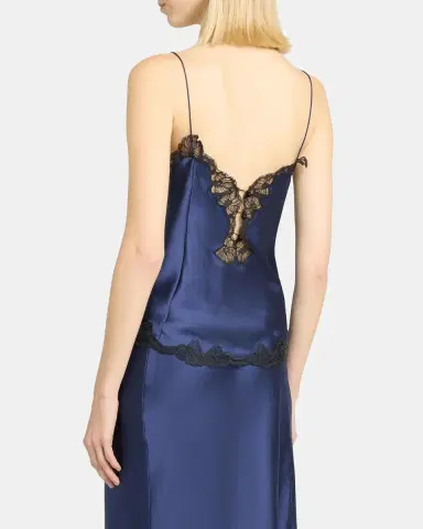 Isabel Marant Amael Lace-Trim Silk Cami Top | Thumbnail 3 Isabel Marant Amael Lace-Trim Silk Cami Top | Thumbnail 3