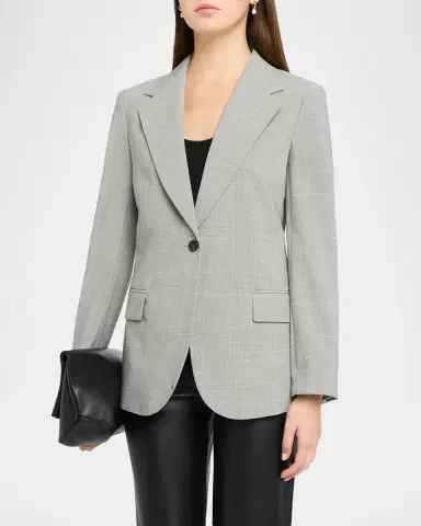 Theory Lynnia Stretch Wool Blazer | Thumbnail 4