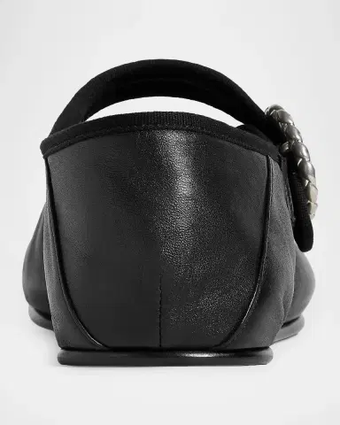 Bottega Veneta Veneziana Nappa Leather Ballerina Flats | Thumbnail 4 Bottega Veneta Veneziana Nappa Leather Ballerina Flats | Thumbnail 4