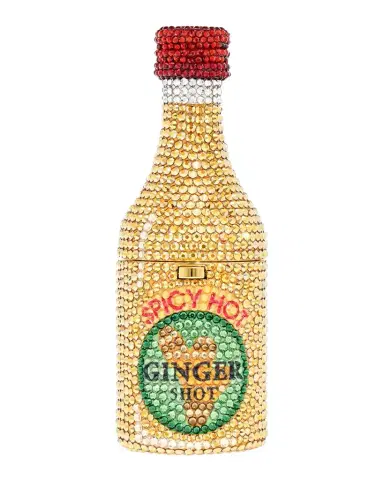 Judith Leiber Couture Bottle Miniature Ginger Shot Rhinestone Clutch Bag | Thumbnail 1 Judith Leiber Couture Bottle Miniature Ginger Shot Rhinestone Clutch Bag | Thumbnail 1
