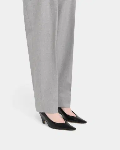 Bottega Veneta Scaletta 90MM Leather Wedge Pumps | Thumbnail 2 Bottega Veneta Scaletta 90MM Leather Wedge Pumps | Thumbnail 2