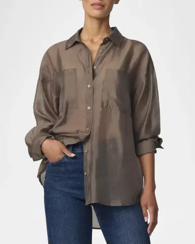 Joe's Jeans The Organza Boyfriend Shirt | Thumbnail 3