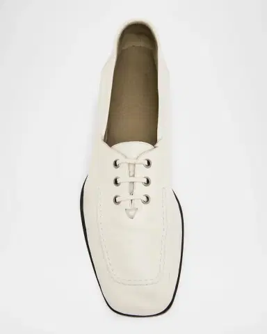 Bottega Veneta Gino Lace-Up Leather Shoes | Thumbnail 6