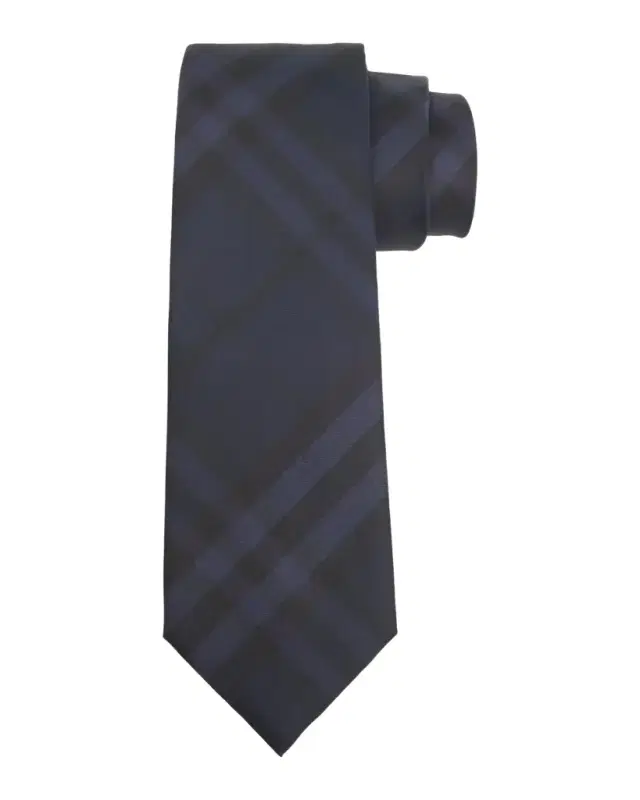 Burberry Men's Check Silk Tie