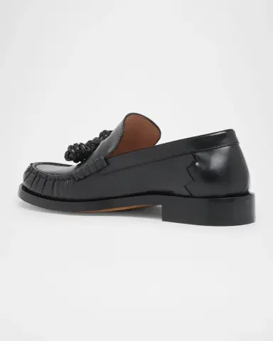 Bottega Veneta Ugo Coaxial Knot Leather Loafers | Thumbnail 2 Bottega Veneta Ugo Coaxial Knot Leather Loafers | Thumbnail 2