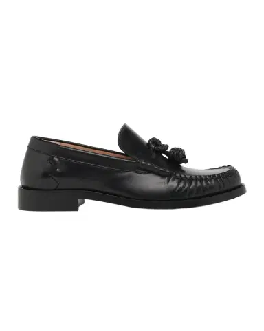 Bottega Veneta Ugo Coaxial Knot Leather Loafers | Thumbnail 1 Bottega Veneta Ugo Coaxial Knot Leather Loafers | Thumbnail 1