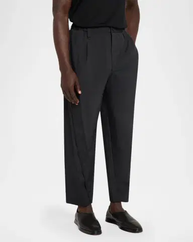 Issey Miyake Men's Fluent Pleated Pants | Thumbnail 4 Issey Miyake Men's Fluent Pleated Pants | Thumbnail 4
