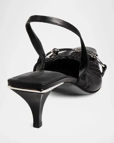 Gucci Vittoria 55MM Slingback Kitten Heel Pumps | Thumbnail 2 Gucci Vittoria 55MM Slingback Kitten Heel Pumps | Thumbnail 2