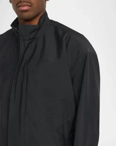 Issey Miyake Men's Fluent Stand Collar Jacket | Thumbnail 5