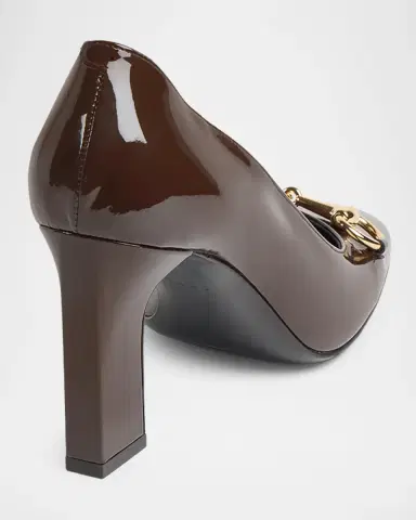 Gucci 85mm Signora Patent Leather Pumps | Thumbnail 2 Gucci 85mm Signora Patent Leather Pumps | Thumbnail 2
