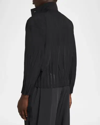 Issey Miyake Men's Waft Stand Collar Jacket | Thumbnail 3 Issey Miyake Men's Waft Stand Collar Jacket | Thumbnail 3
